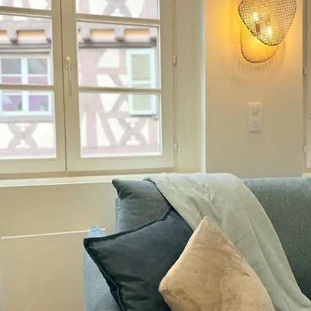 Daire Le Azur - Charme D'un Dans Maison Alsacienne - Hypercentre De Colmar